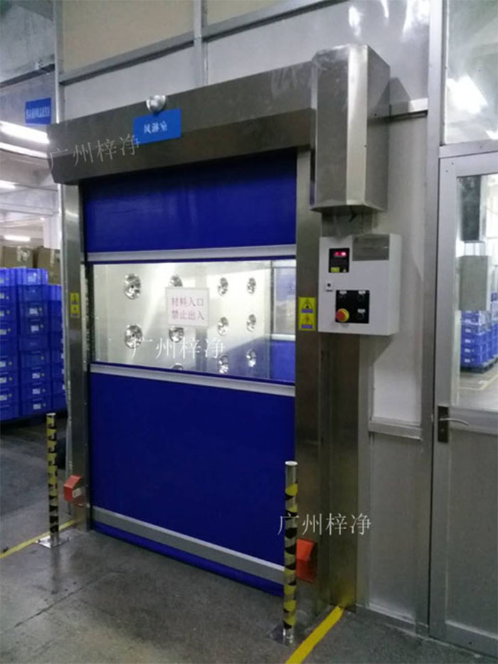  風淋室選用什么樣快速卷簾門比較好？